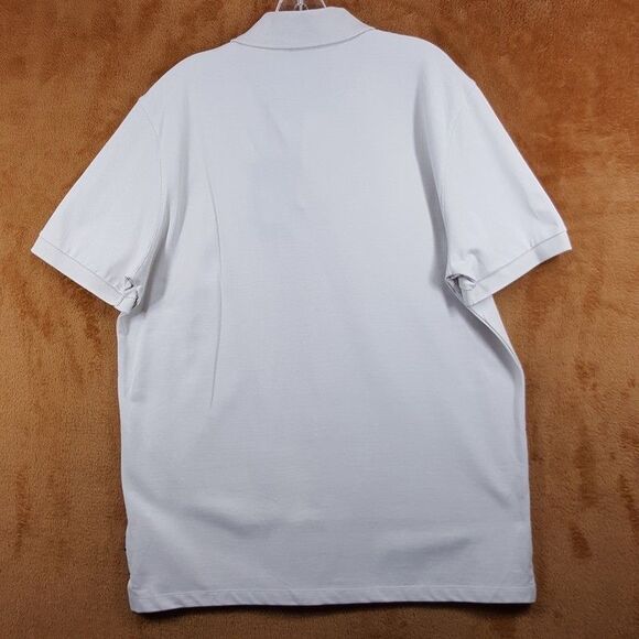 HUGO BOSS Polo Shirt Mens XXL Tan Short Sleeve 100% Cotton Pique Logo PALLAS - Picture 2 of 9